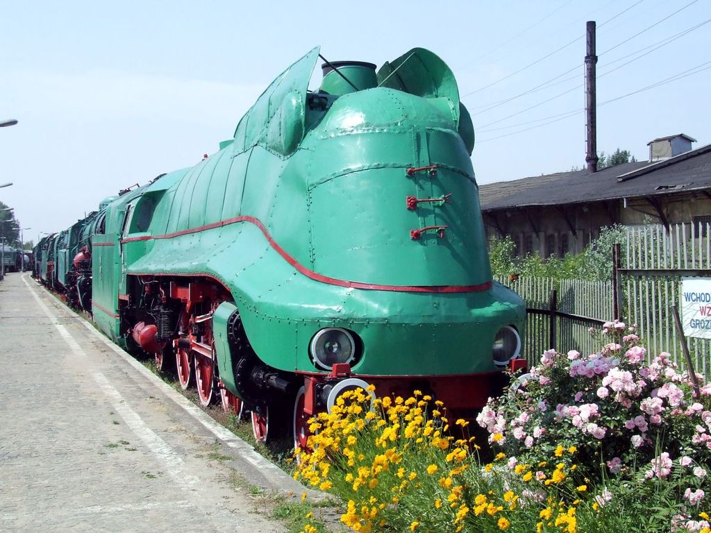 Train de l'Allemagne nazie dans le musée du train de Varsovie - Photo de Hubert Śmietanka