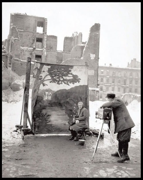 > Varsovie en 1946. Photos de Michael Nash.