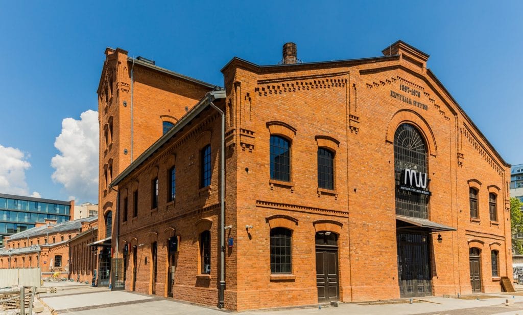 Musée de la vodka polonaise dans le quartier de Praga à Varsovie.