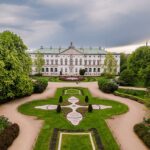 Palais Krasinski à Varsovie : Bibliothèque Nationale et jardins à la française