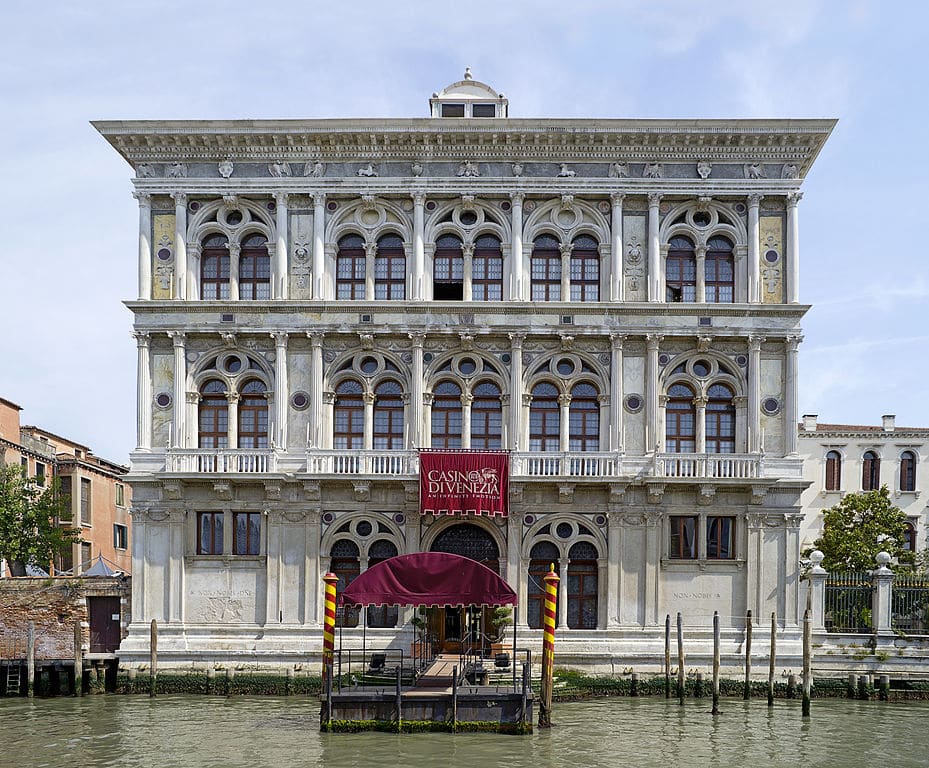 Palais Ca' Vendramin sur le Grand Canal à Venise - Photo de Didier Descouens
