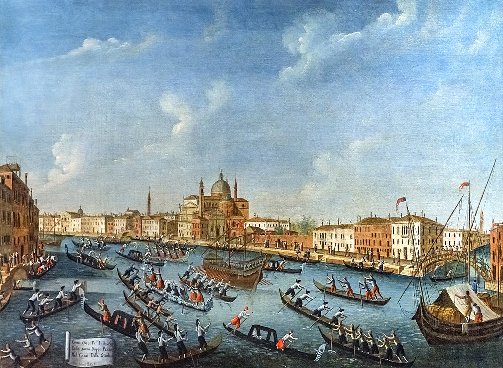 "Corso nel Canale della Giudecca" de Gabriele Bella dans la fondation Querini Stampalia à Venise