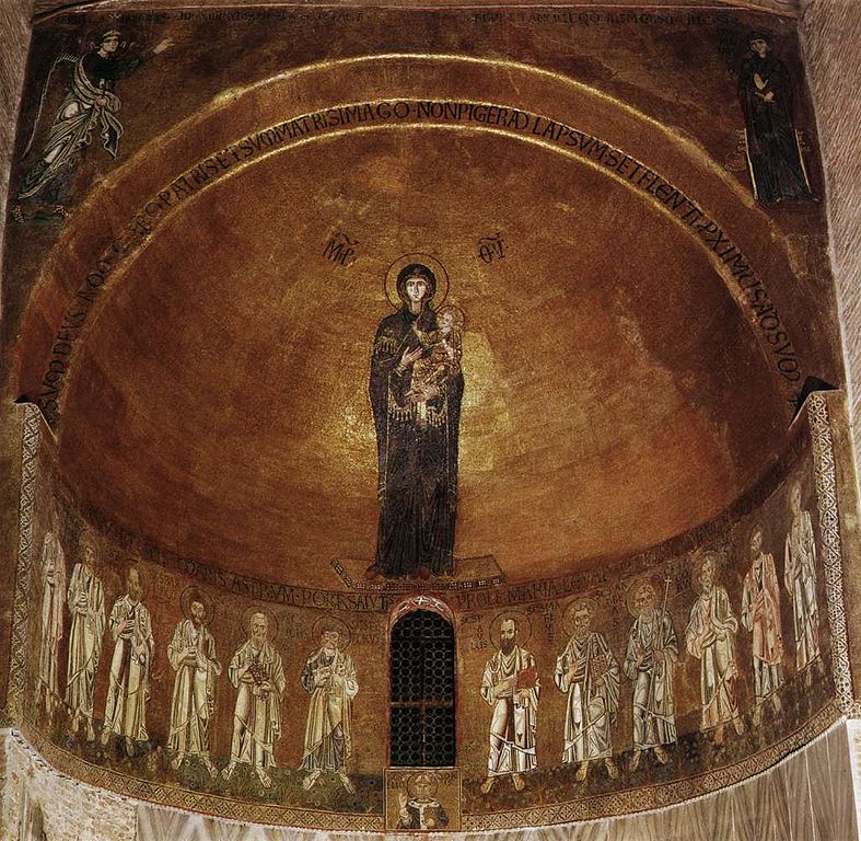 Mosaique de la cathédrale Santa Maria Assunta de l'île de Torcello.
