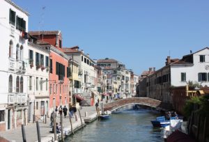 Quartier de Cannaregio à Venise