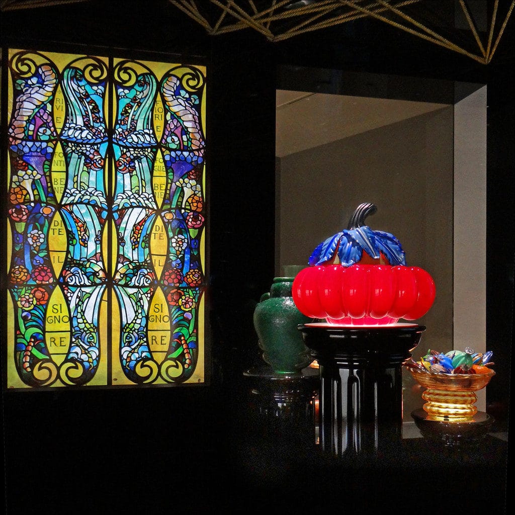 Stanze del Vetro : Expo sur le verre artistique (ici Napoleone Martinuzzi- Photo de Dalbera
