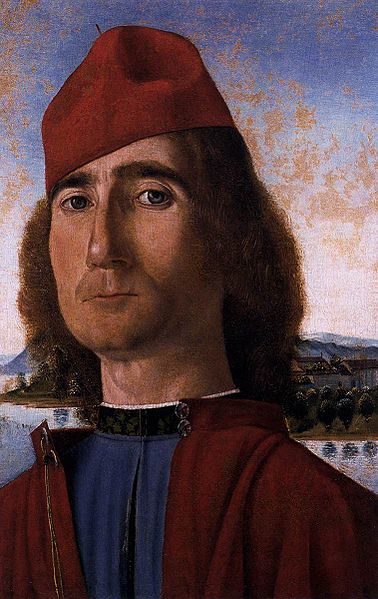 "Homme au bonnet rouge" de Carpaccio au musée Correr de Venise.