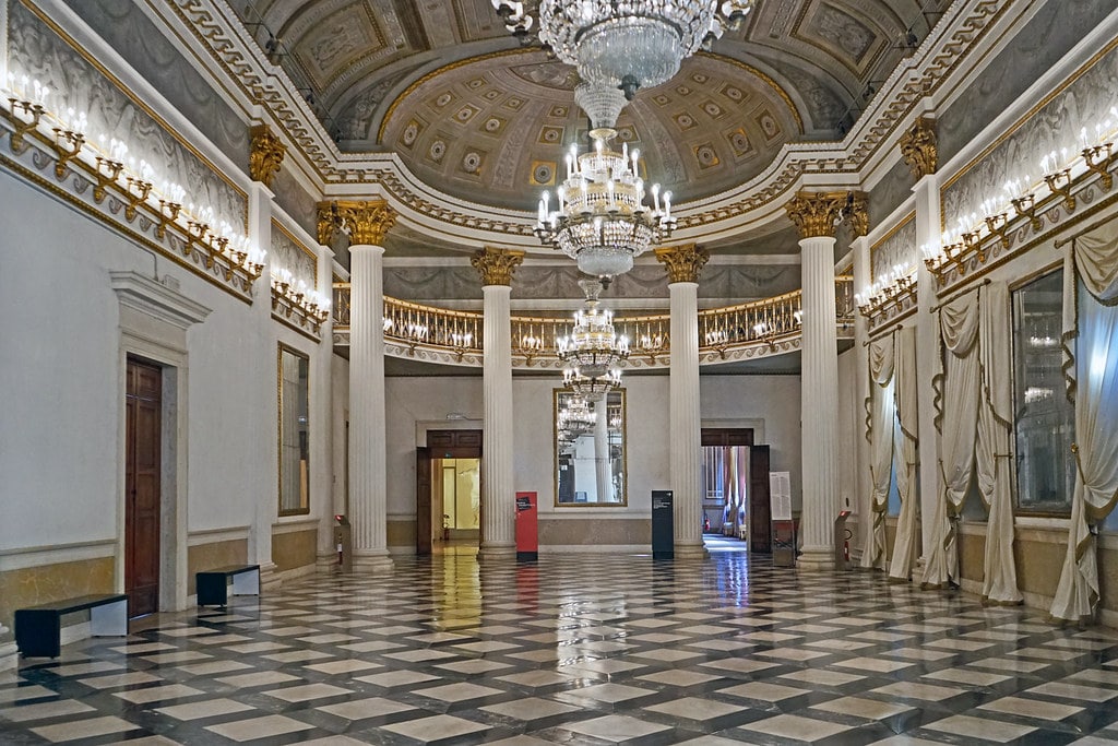 Salle de bal du Musée Correr à Venise - Photo de Dalbera