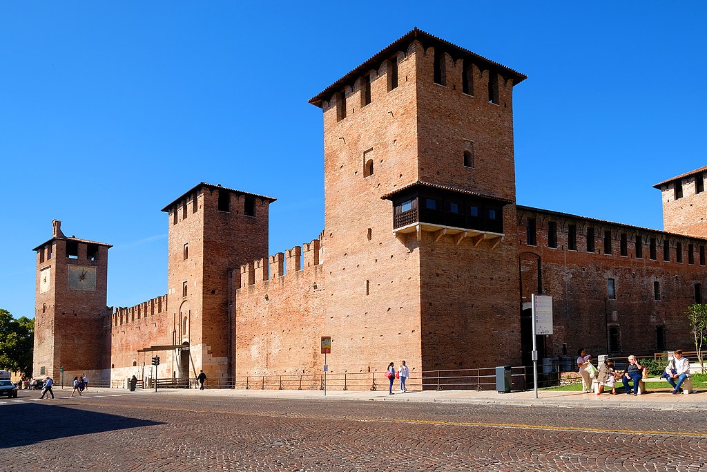Chateau gothique Castelvecchio - Photo de Claconvr - Licence CC BY SA 4.0