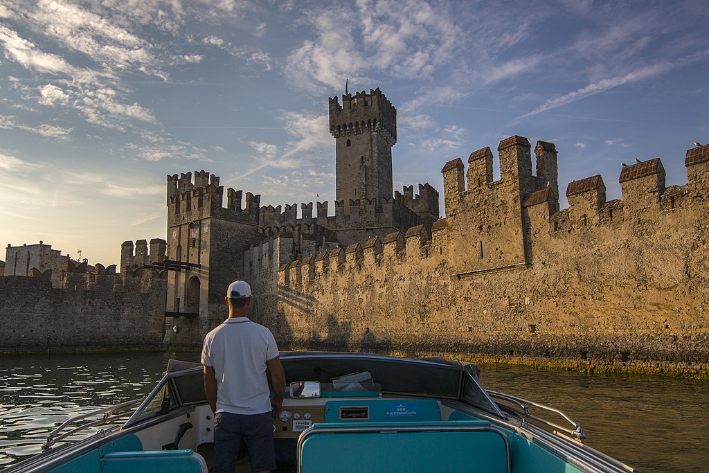 Chateau de Sirmione sur le Lac de Garde - Photo d'Olga1969