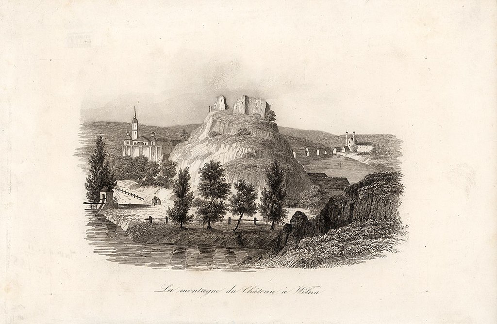 vilnius-Vilnia,_Zamkavaja_hara._Вільня,_Замкавая_гара_(1836)