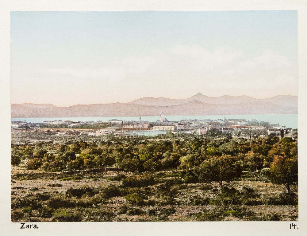 Zadar en 1906 - Photo de Jenny Bergensten