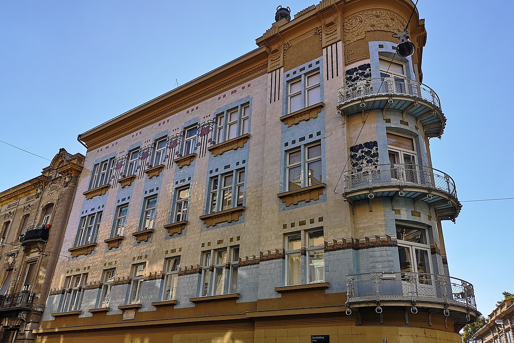 Kuca Kallina, Immeuble de style Art Nouveau 
- Photo de  Wallflower83 - Licence ccbysa 4.0