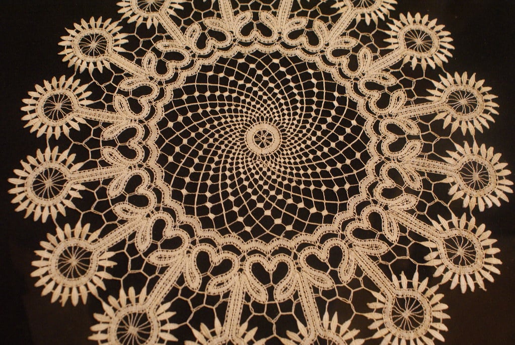 Dentelle psychédélique dans la Willa Oksza.