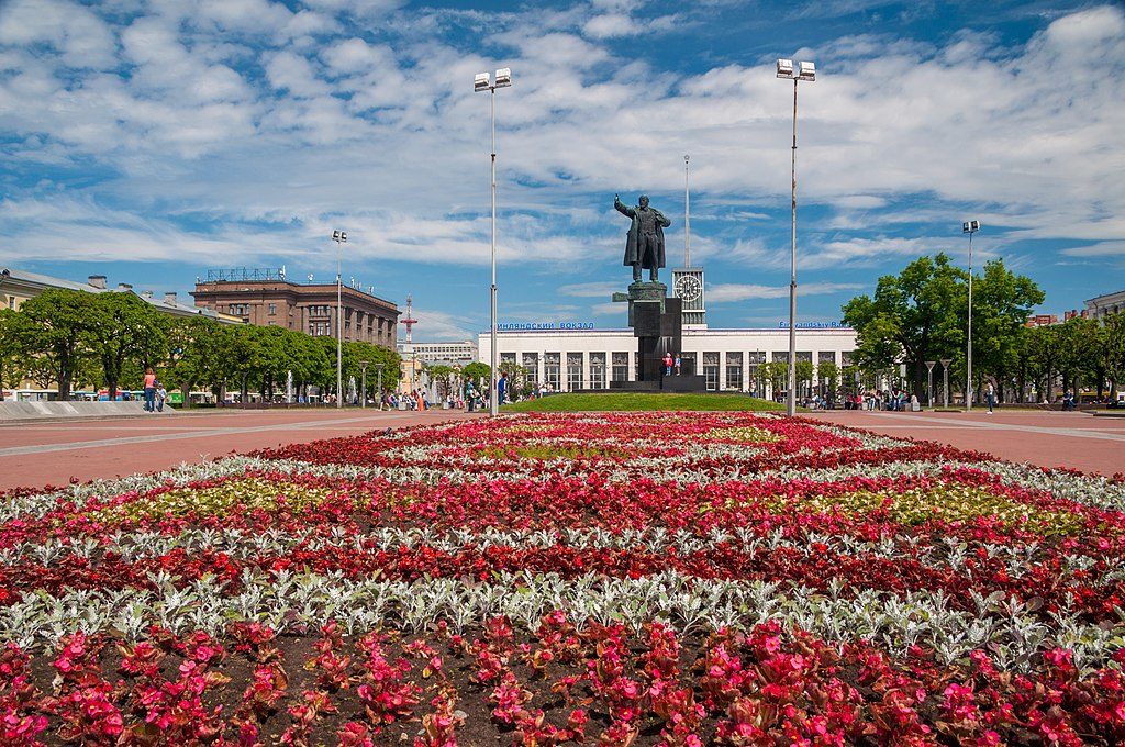 La gare de Finlande à Saint Petersbourg - Photo de Вячеслав Протасов